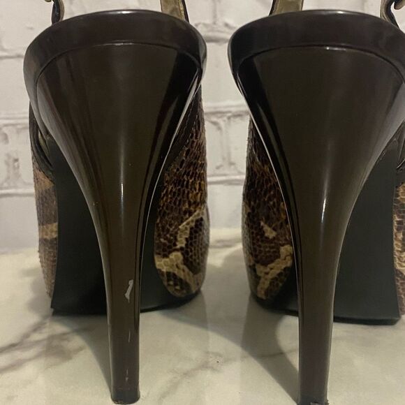 Women’s sling back heels - Picture 6 of 7